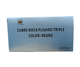 CUBREBOCAS PLISADO TRICAPA NEGRO MCGLOVE
