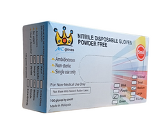 GUANTE NITRILO NEGRO MCGLOVES