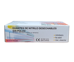 GUANTE NITRILO NEGRO MCGLOVES